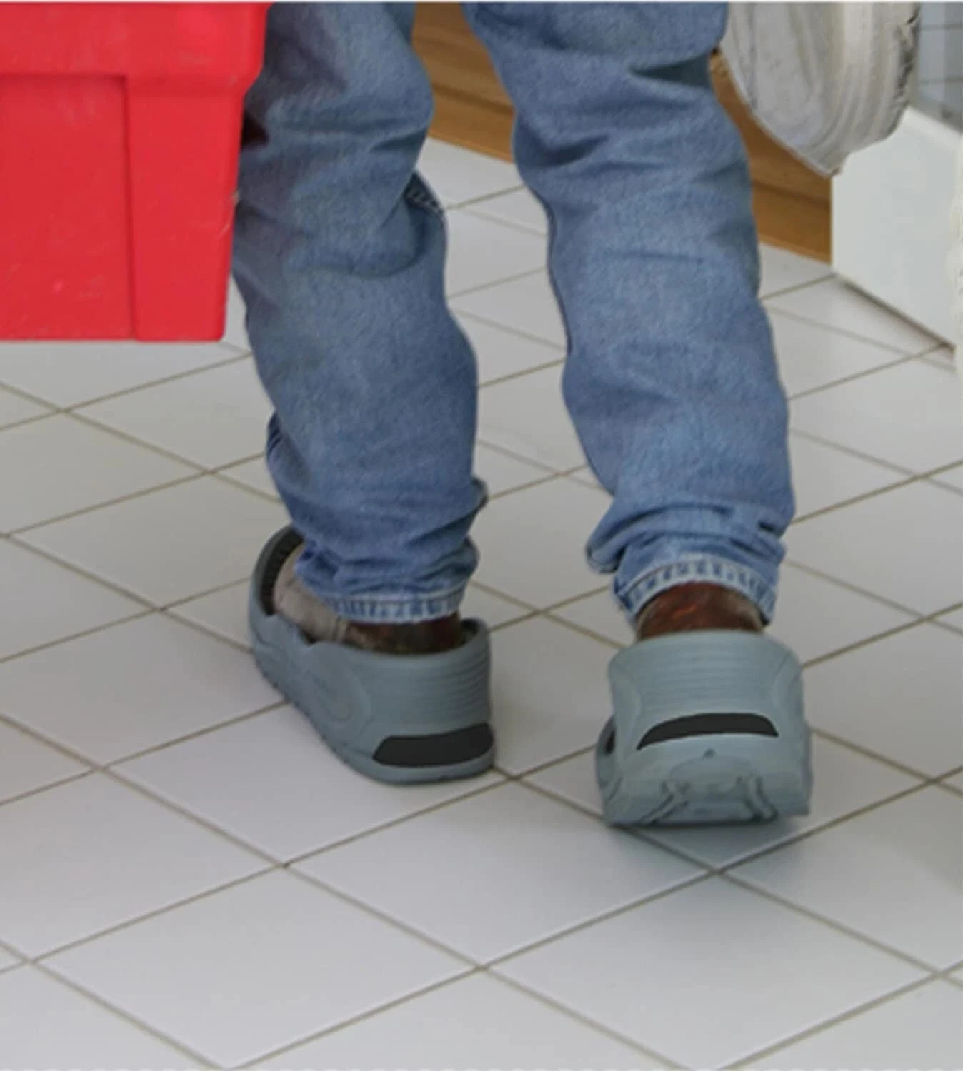 (Size 10.5 Men's - 11.5 Women) Tidy Trax (E) Hands-Free Shoe Boot Indoor Covers