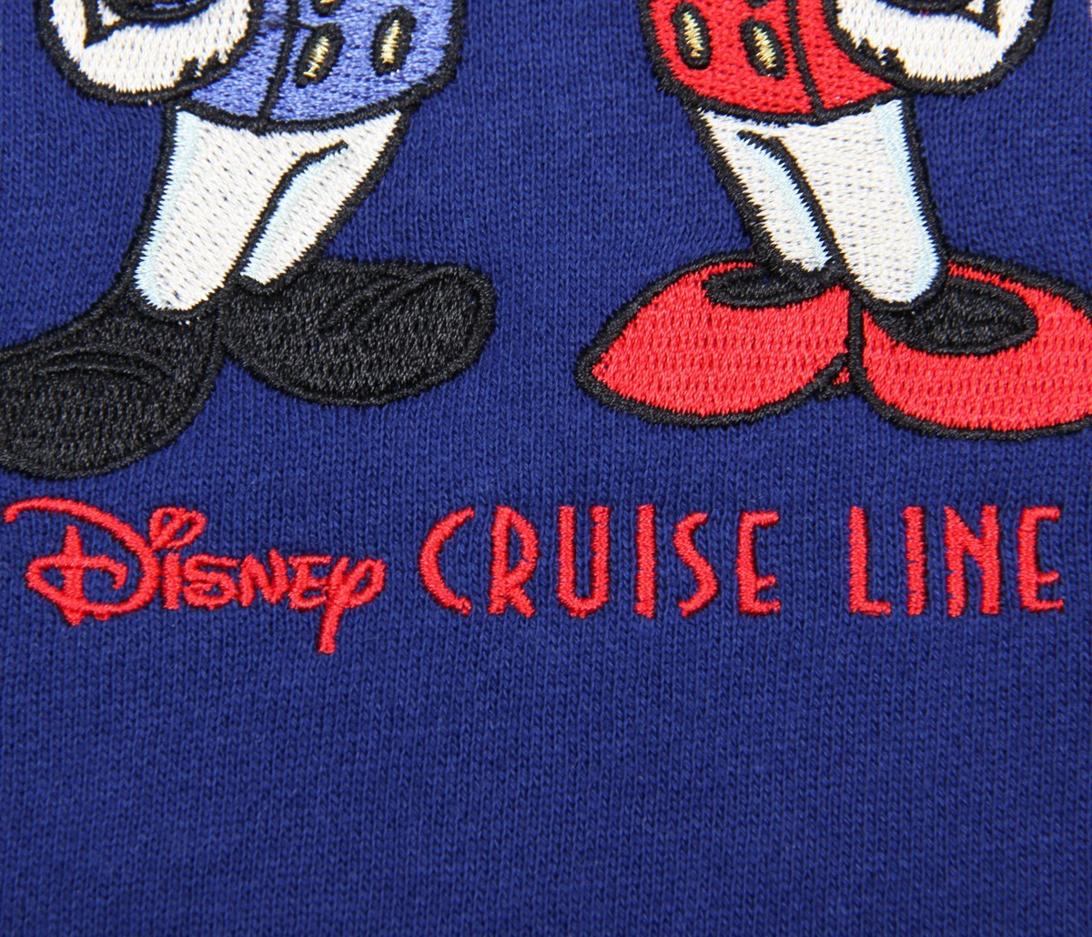 Disney Cruise Line "Sail Away" Crewneck sweatshirt Captain Mickey and Minnie L