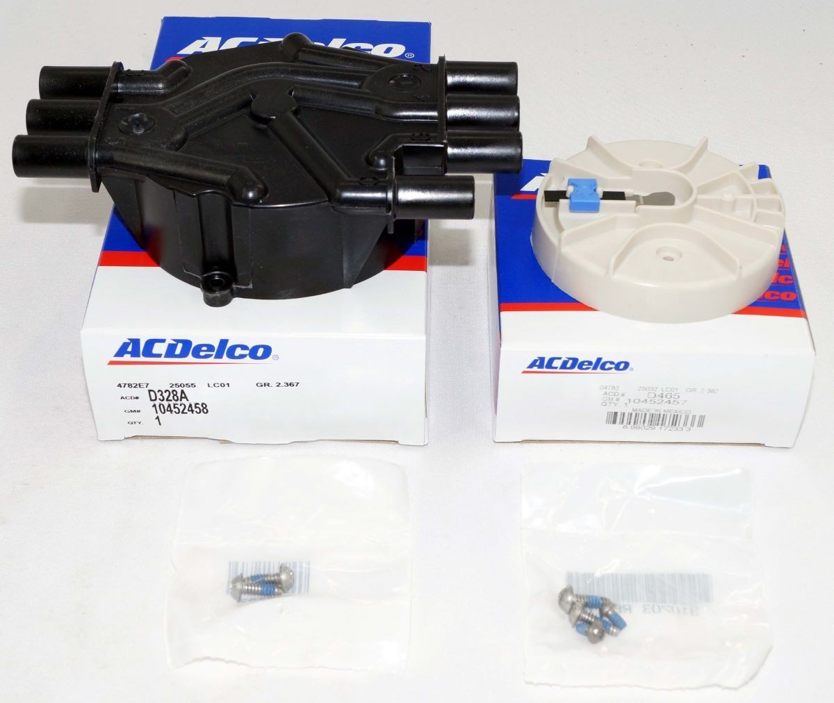 Genuine OEM ACDelco Distributor Cap and Rotor Kit D328A D465 Vortec 4.3L