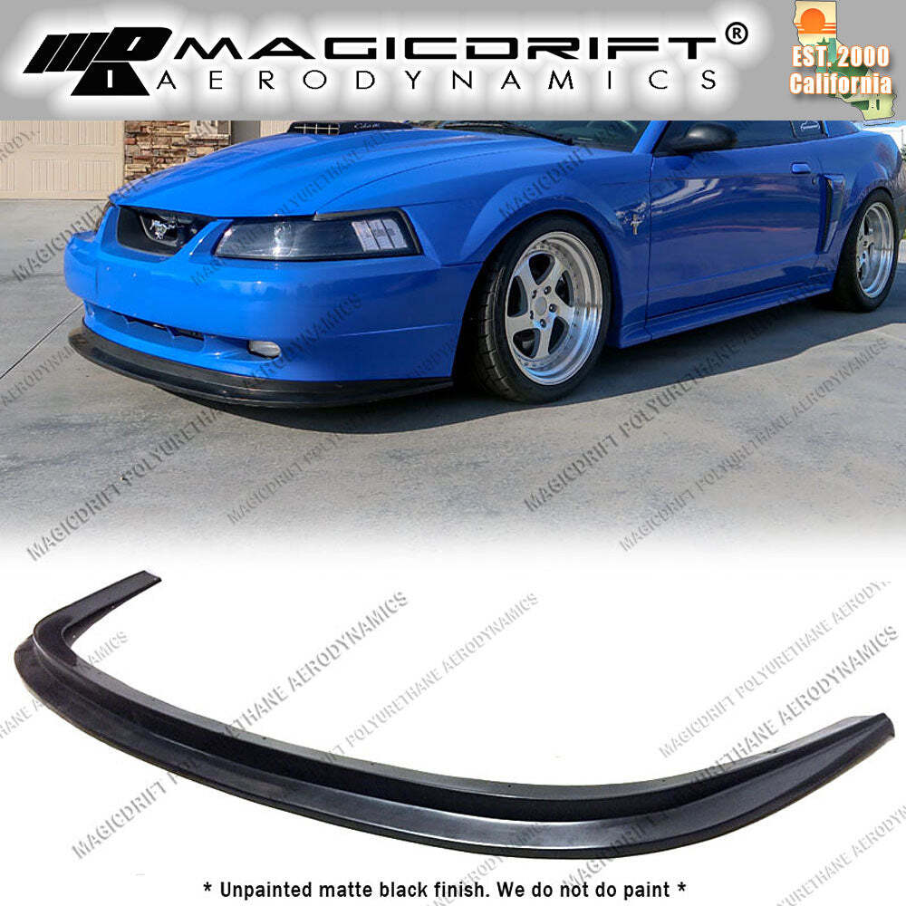 For New Edge 99-04 Ford Mustang MDA Style Front Chin Spoiler Bumper Lip Cobra