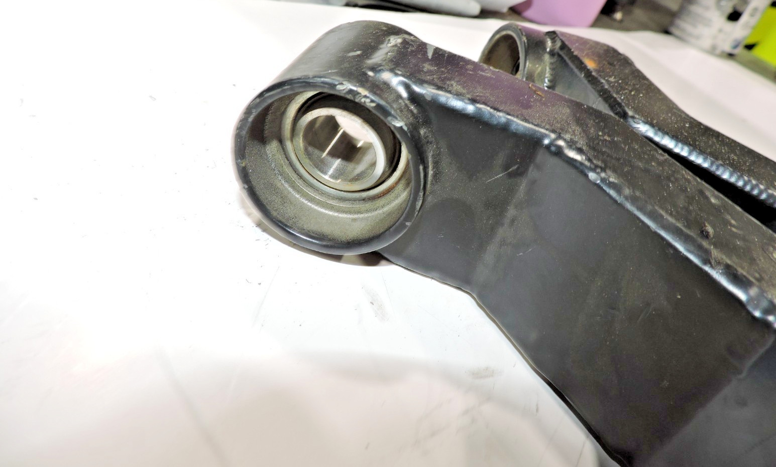 (2) Tig Welded lower control arms adjustable buckets pair NASCAR ARCA