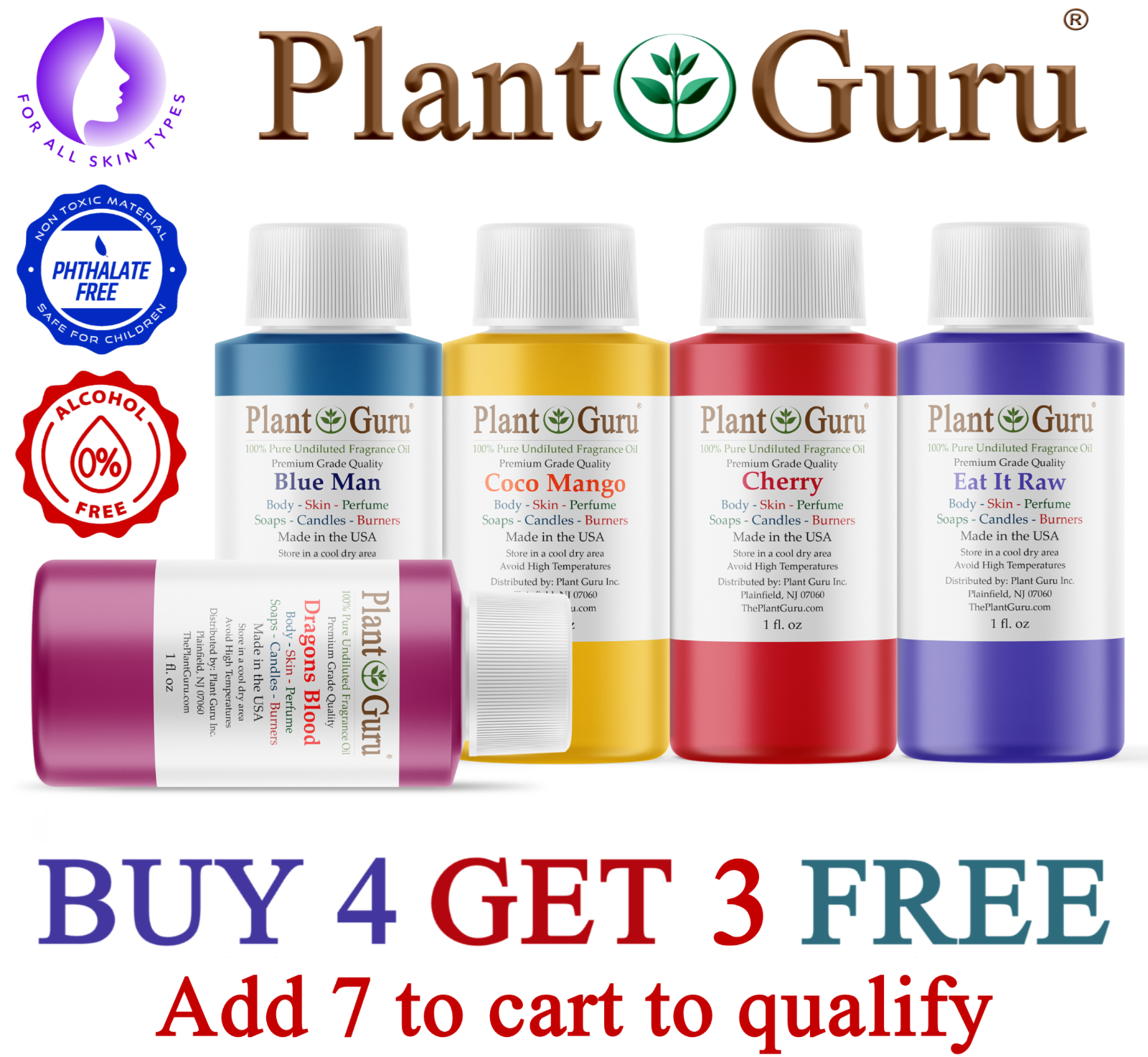 Fragrance Oil 1 oz. For Candle Soap Making Burner Incense Create Scented Set Lot