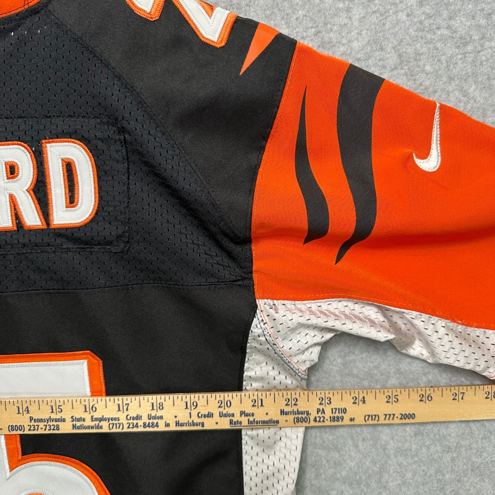 Nike Cincinnati Bengals Giovani Bernard 25 Elite On Field Jersey Mens 40 Medium