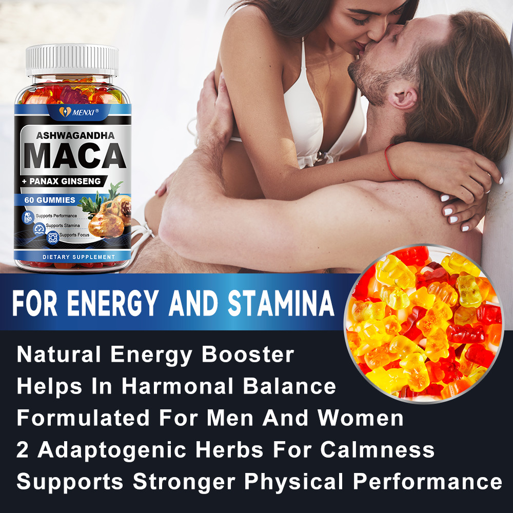 Male Enhancement Gummies Booster & Thicker Last Longer Stronger Bigger 60 Gummy