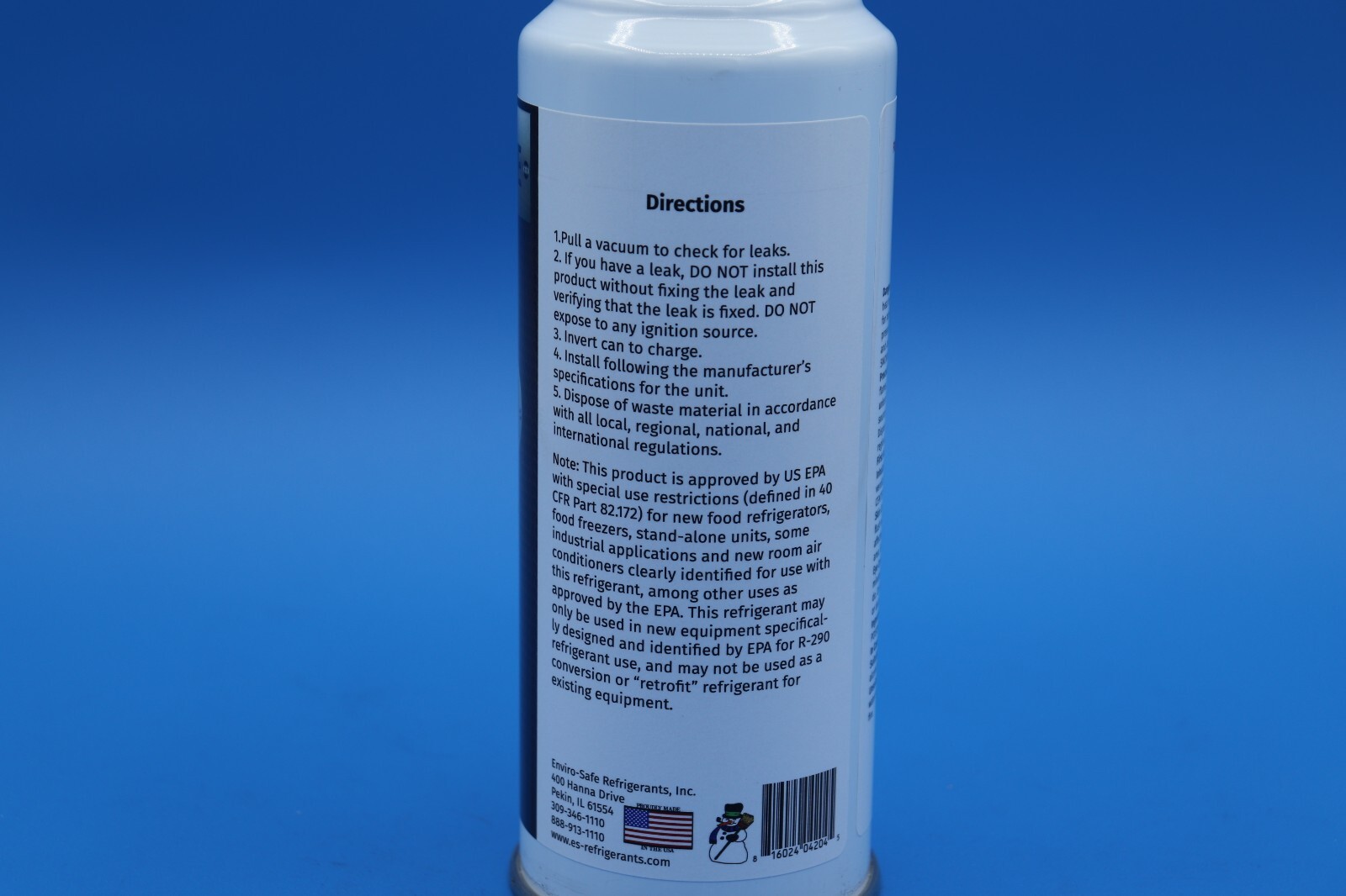 R290 Refrigerant - 4 Pack/tap (Approved for Fridges, Freezers and Ice Makers)