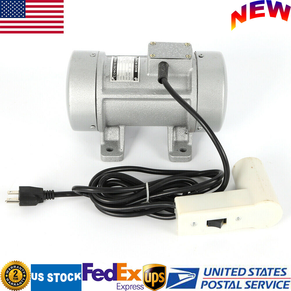 Electric Vibration Motor Concrete Vibrator Industrial Cement Concrete Shaker USA