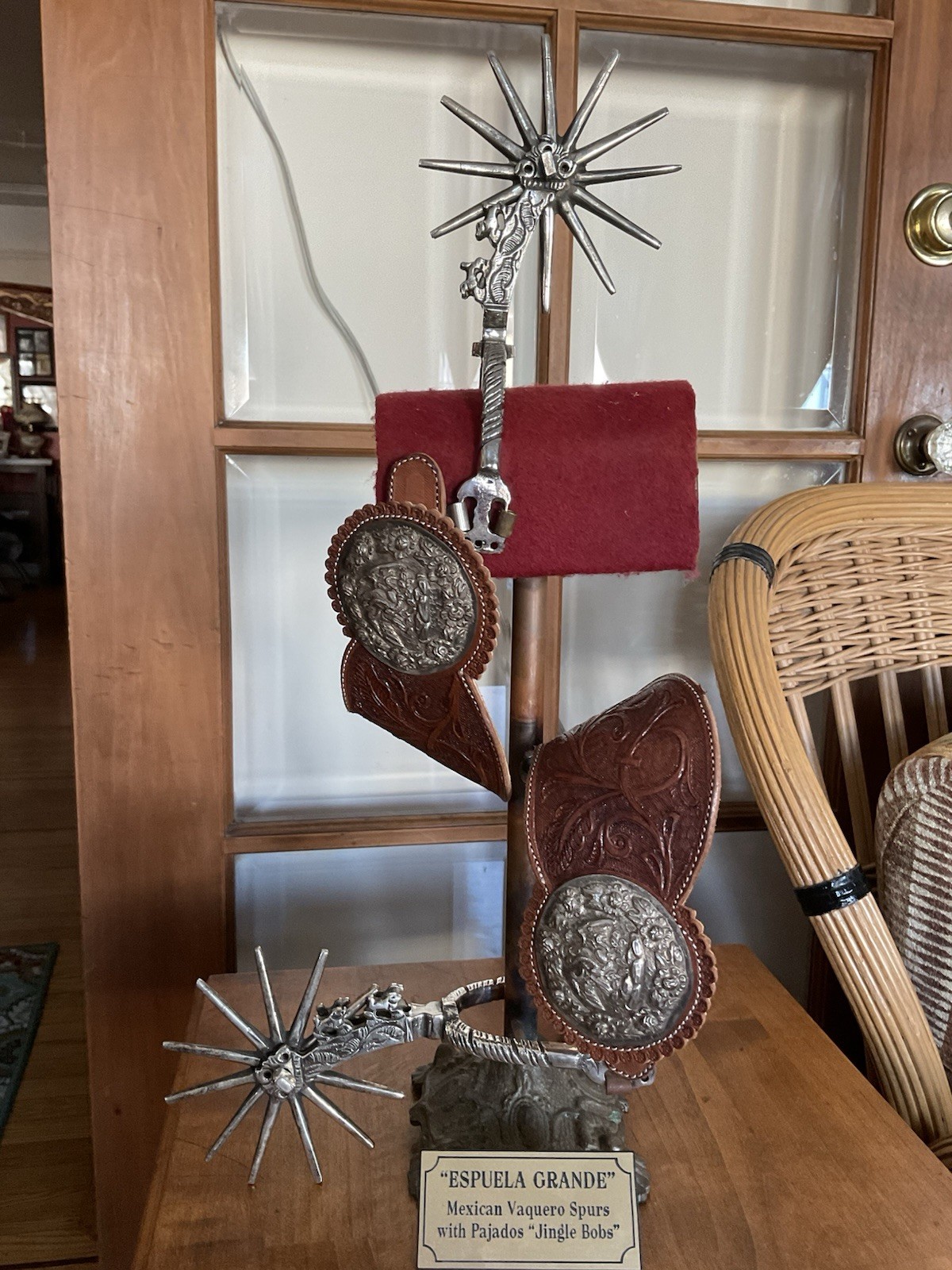 ANTIQUE RARE MEXICAN SPURS