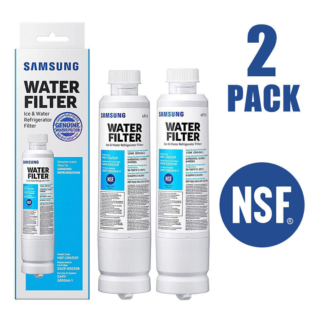 1-6 Pack Samsung DA29-00020B HAF-CIN/EXP Replacement Refrigerator Water Filters