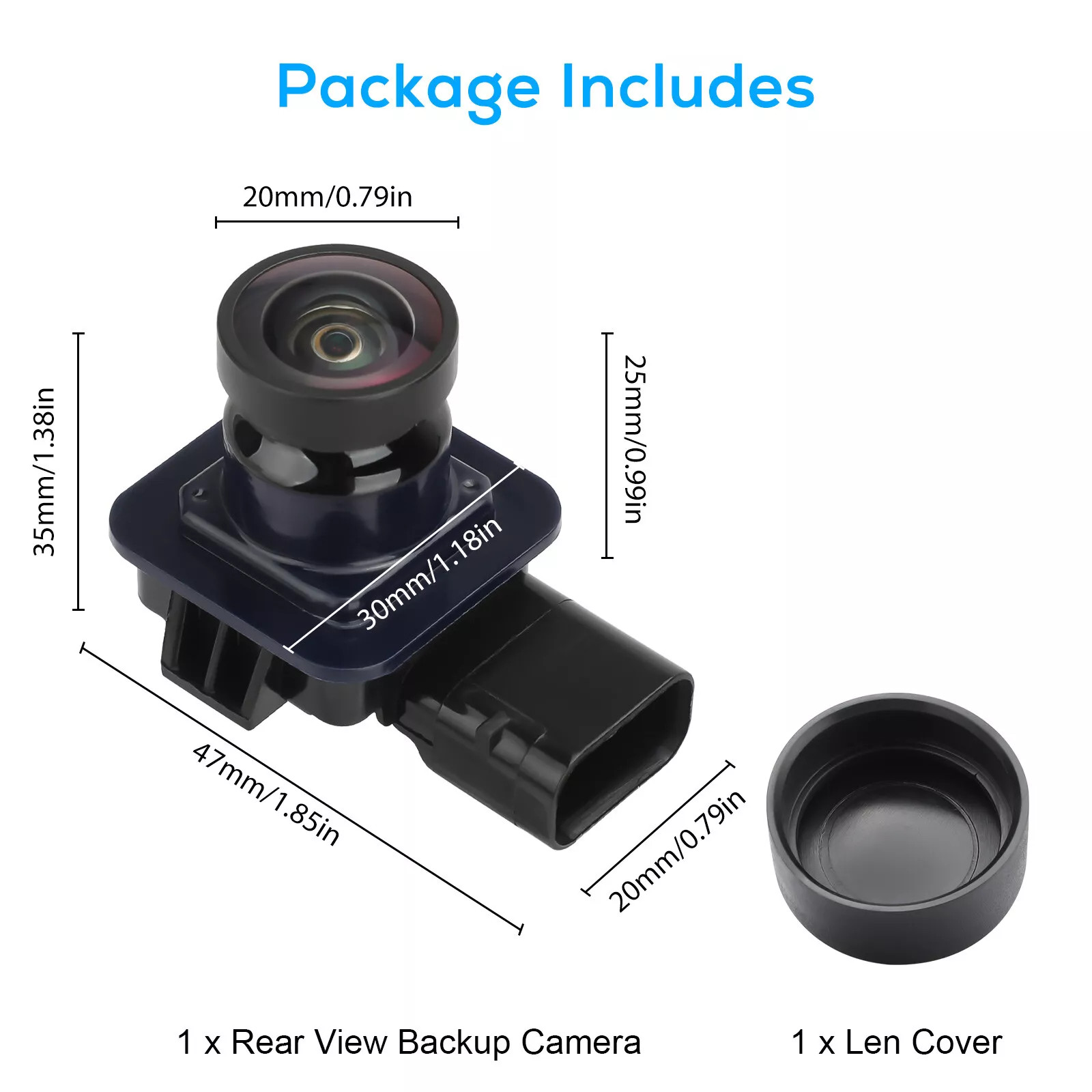 OEM Genuine Rear View Back Up Camera For Ford Escape 2014-2016 EJ5Z-19G490-A