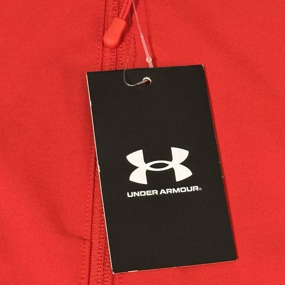 Under Armour Red Quarter Zip Pullover Jacket Mens 3XL Athletic Performance
