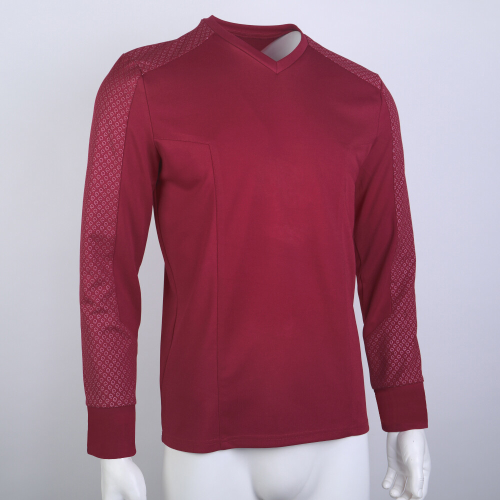 For Strange New Worlds Captain Pike Gold Uniforms Starfleet Blue Red Top Shirts