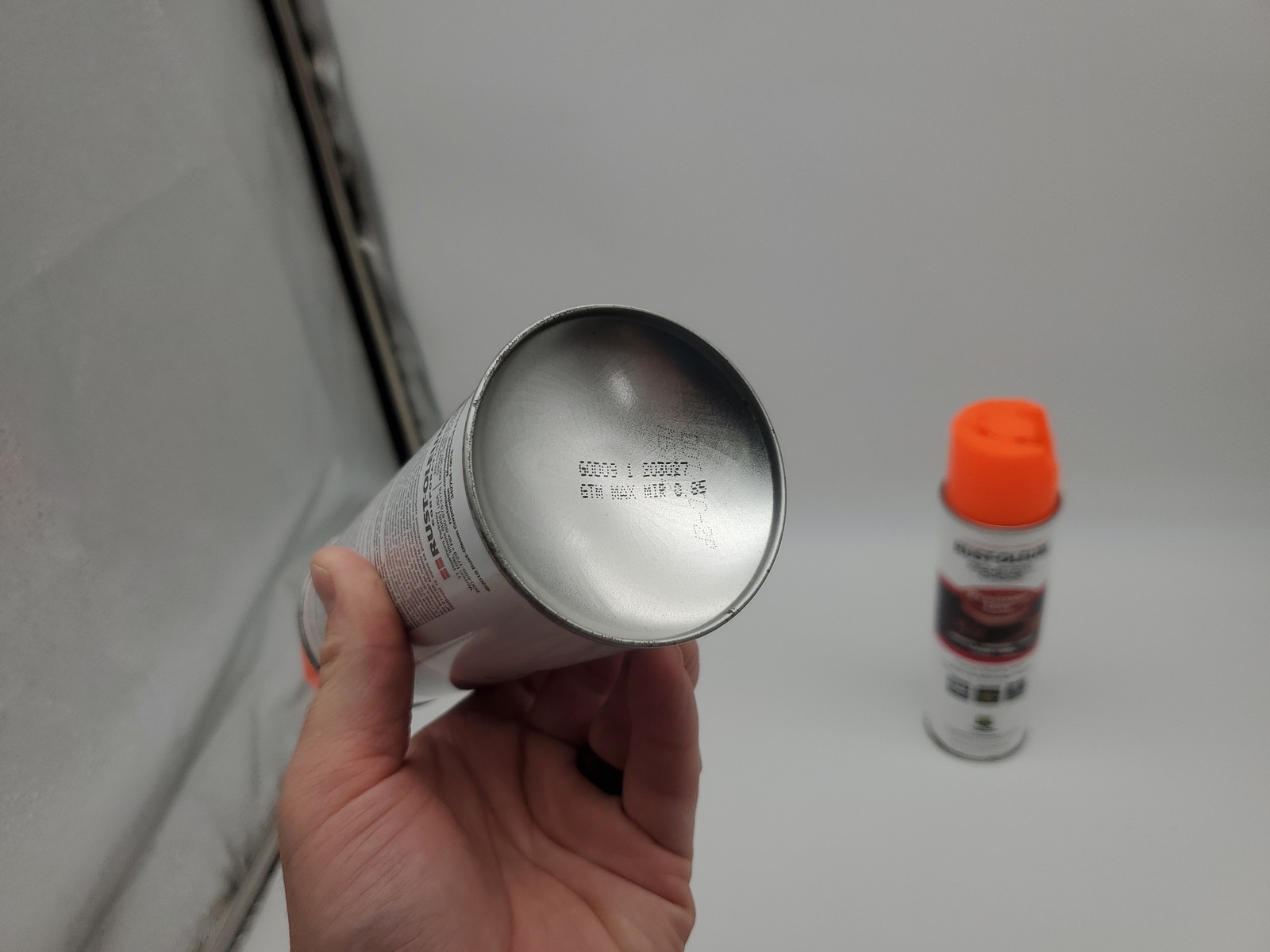 Rust-Oleum Inverted Marking Spray Paint Flourescent Orange 17oz Can Pack of 2