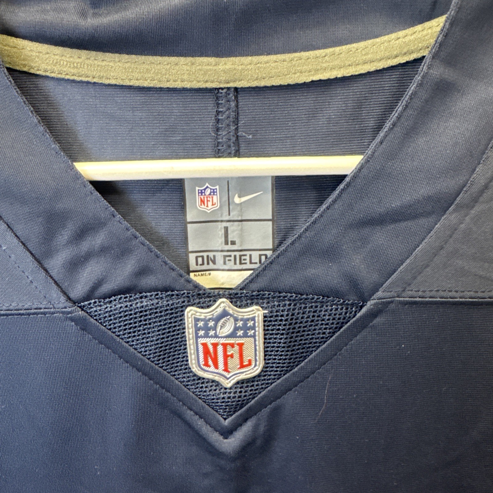 #84 Coleston Loveland Home Navy Stitched Jersey Nike Chicago Bears Tight End