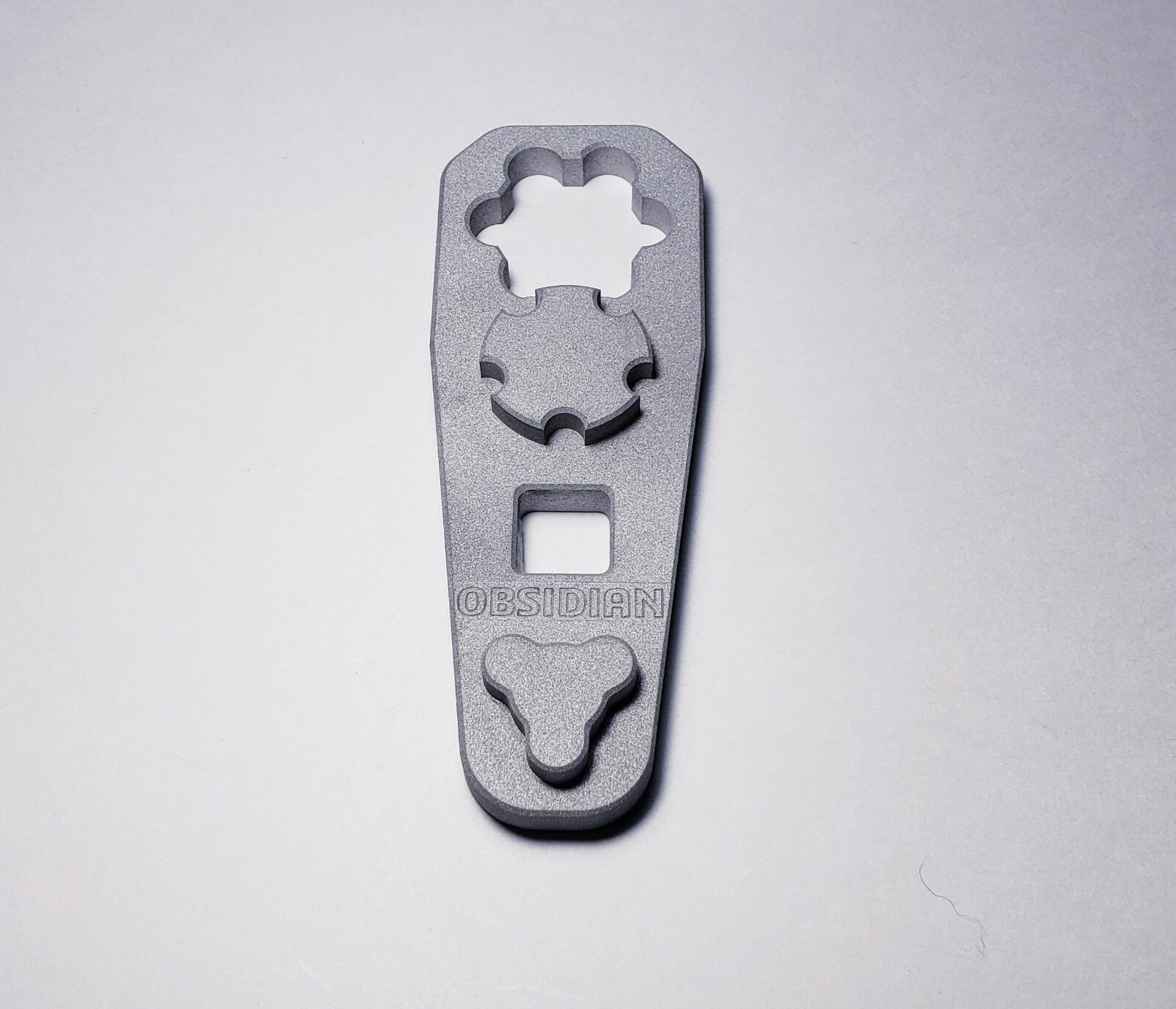 Rugged Obsidian 9 & 45 Wrench Tool, Aluminum 3 in 1 Suppressor Tool