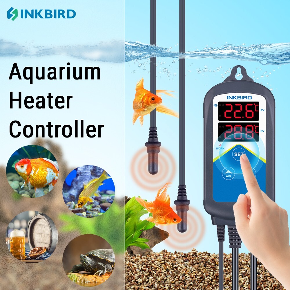 Inkbird Prewire WIFI Temperature Controller Thermostat ITC-306A Heat 2 Probe APP