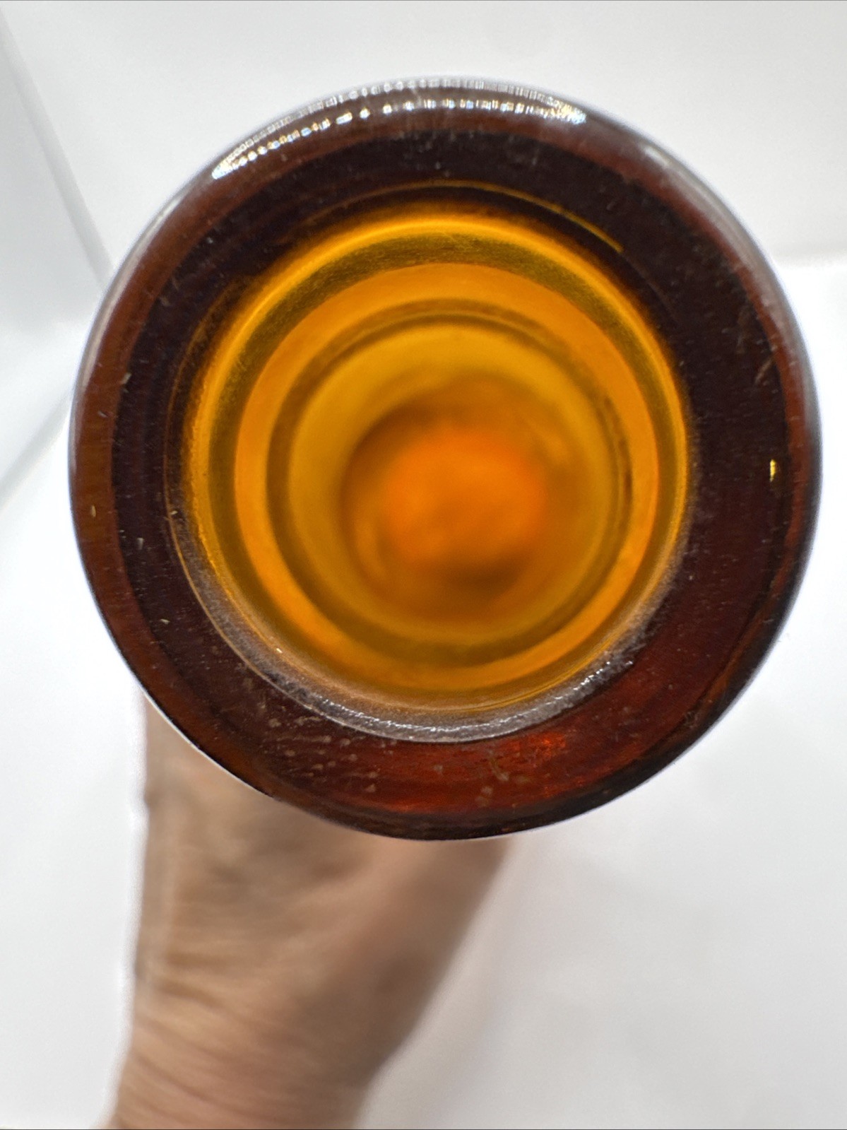 Orange Crush 10 oz Amber Brown Soda Bottle