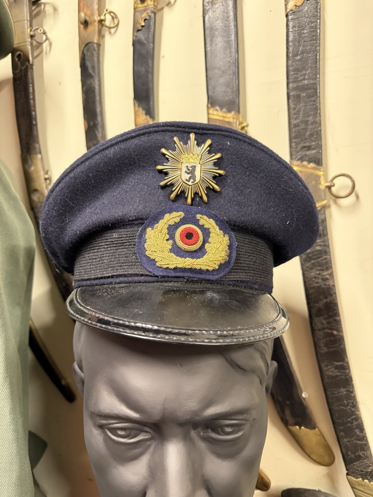 Ww1 Or Ww2 German Visor Hat