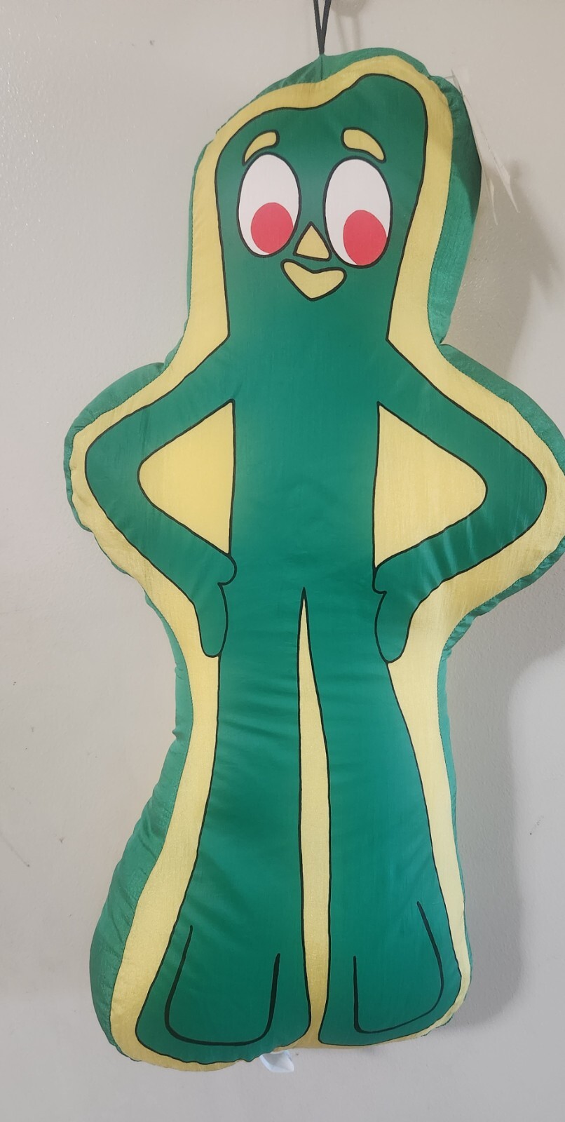GUMBY Cast of Characters Spencers Vtg 1996 NEW with tag 22" Nylon stuffed Gumby