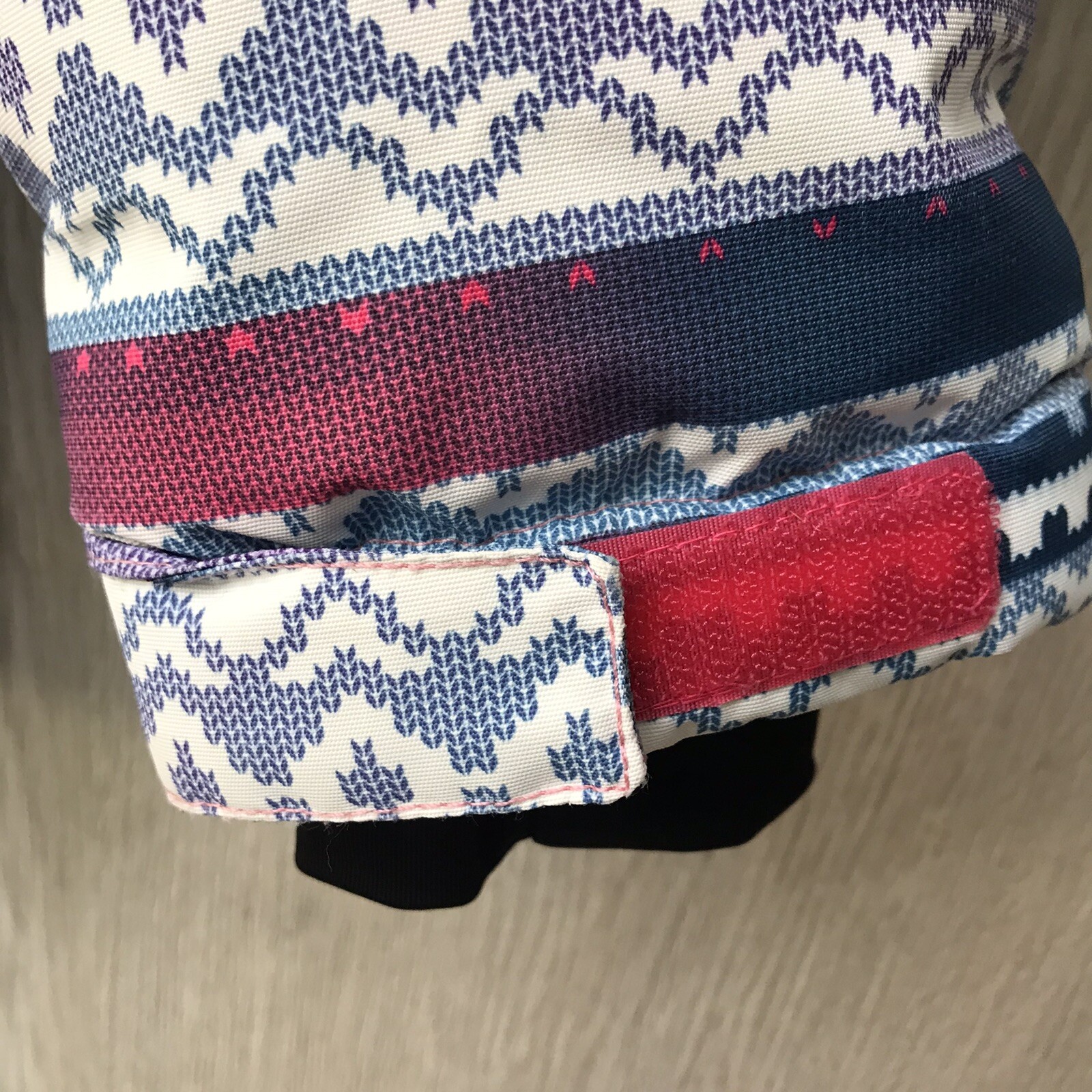 N.Z.B.Z Girls 12, Color Block Insulated Ski Jacket Hooded Winter Thick Coat