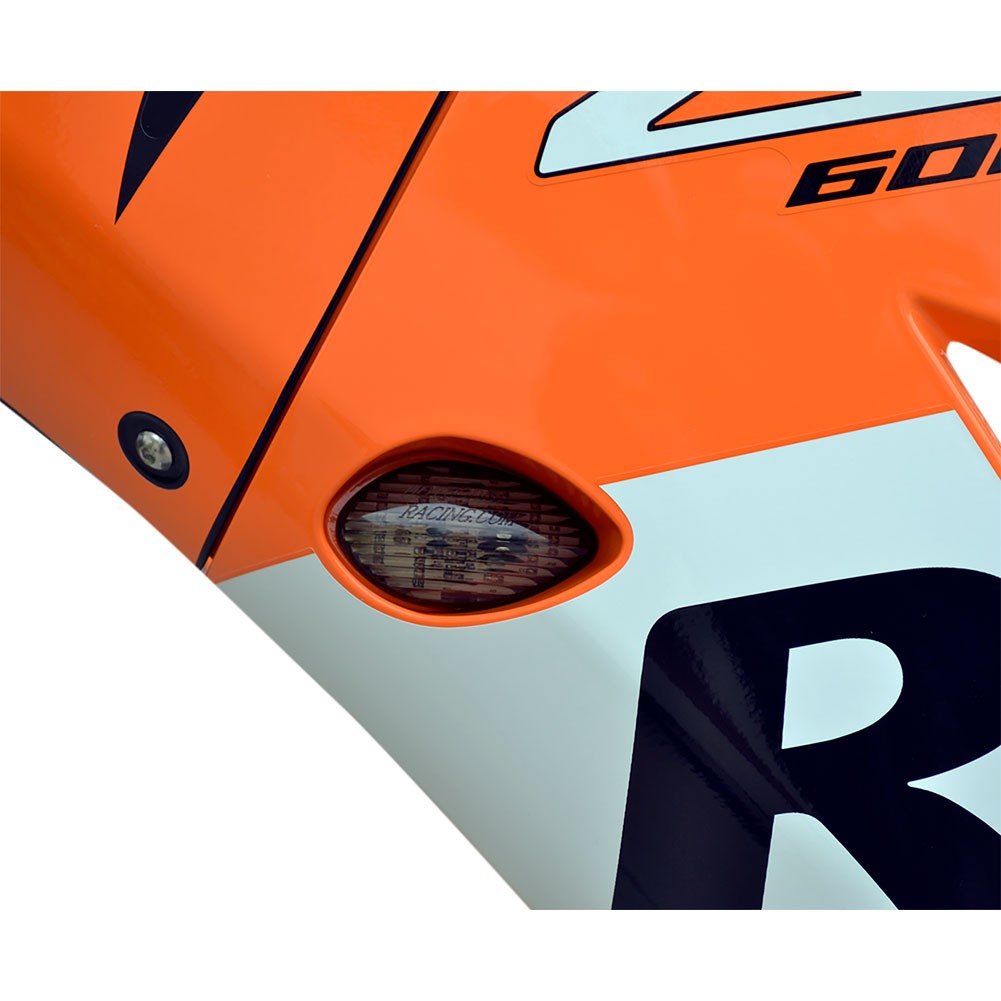 Hot Bodies Racing Flush Mount Turn Signals Smoke For HONDA CBR500R 2013-2017