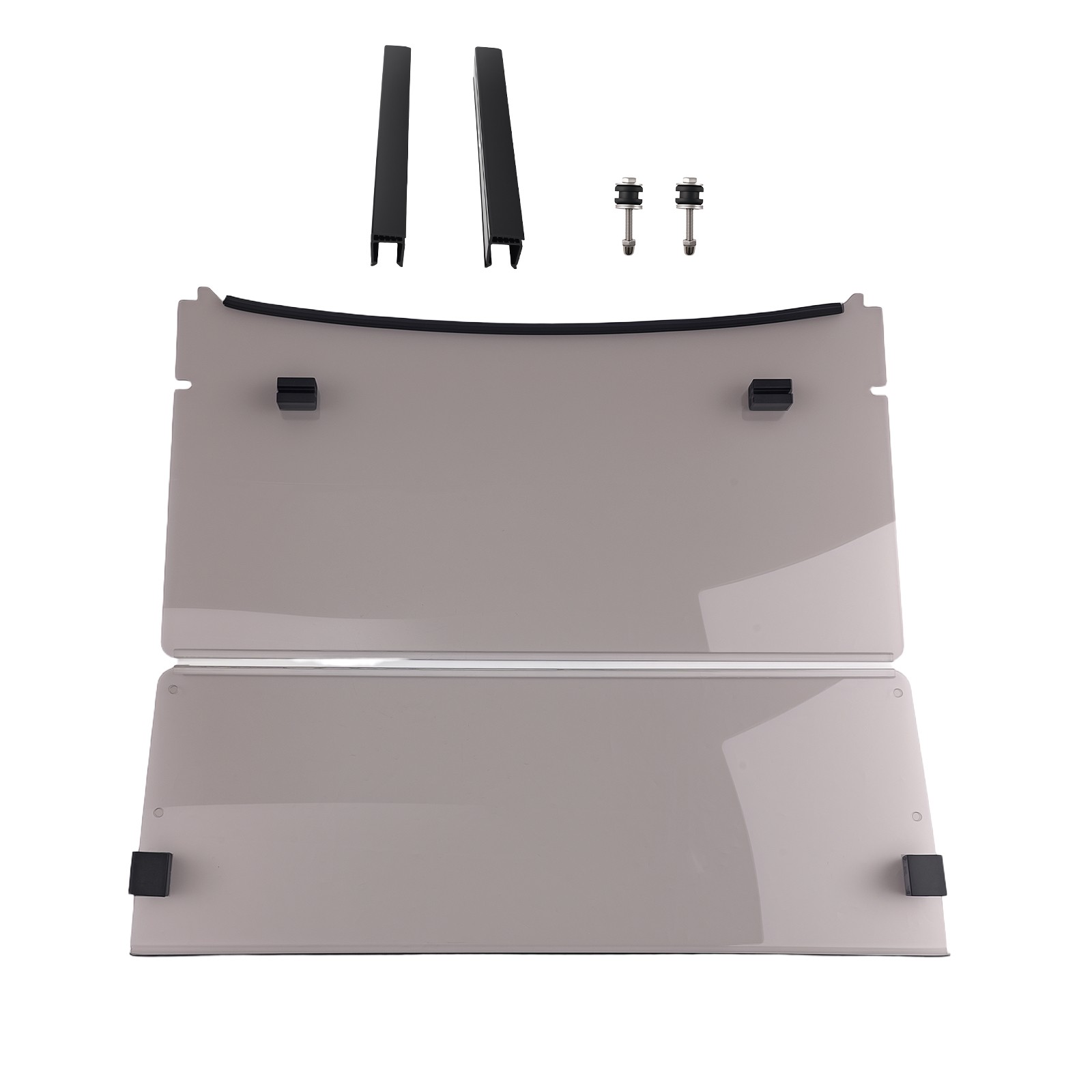 Golf Cart Fold Windshield Windscreen Tinted For Yamaha Drive 2 2017+ w/ Gasket