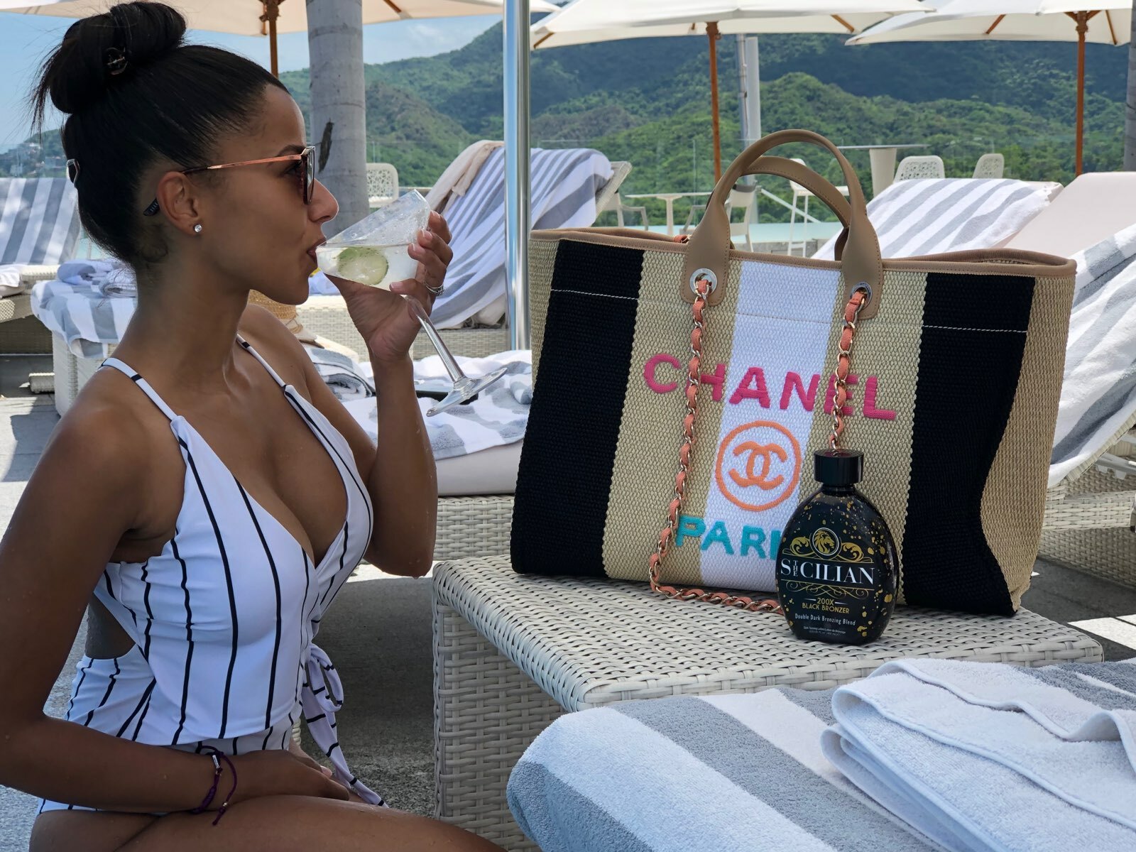 2024 The Sicilian 200x Double Dark Black Bronzer Tanning Lotion Indoor / Outdoor