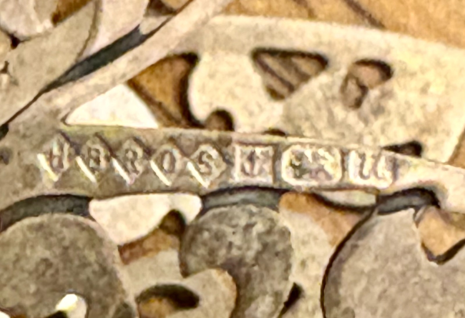 Vintage English Sterling Tussie Mussie By Harman Bros. 1962 with Bakelite Handle