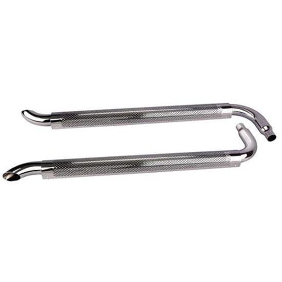 Patriot Exhaust H1050 Side Exhaust, Chrome, 50 Inch