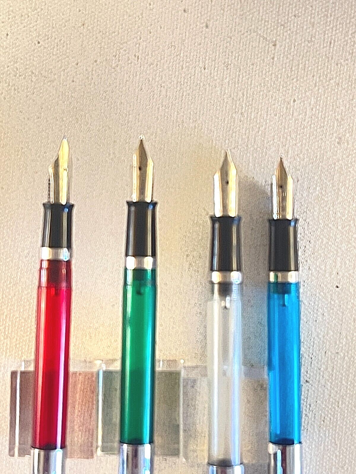 One 1960s Demo Sheaffer cartridge fountain pen with FINE or MED nib Choose color