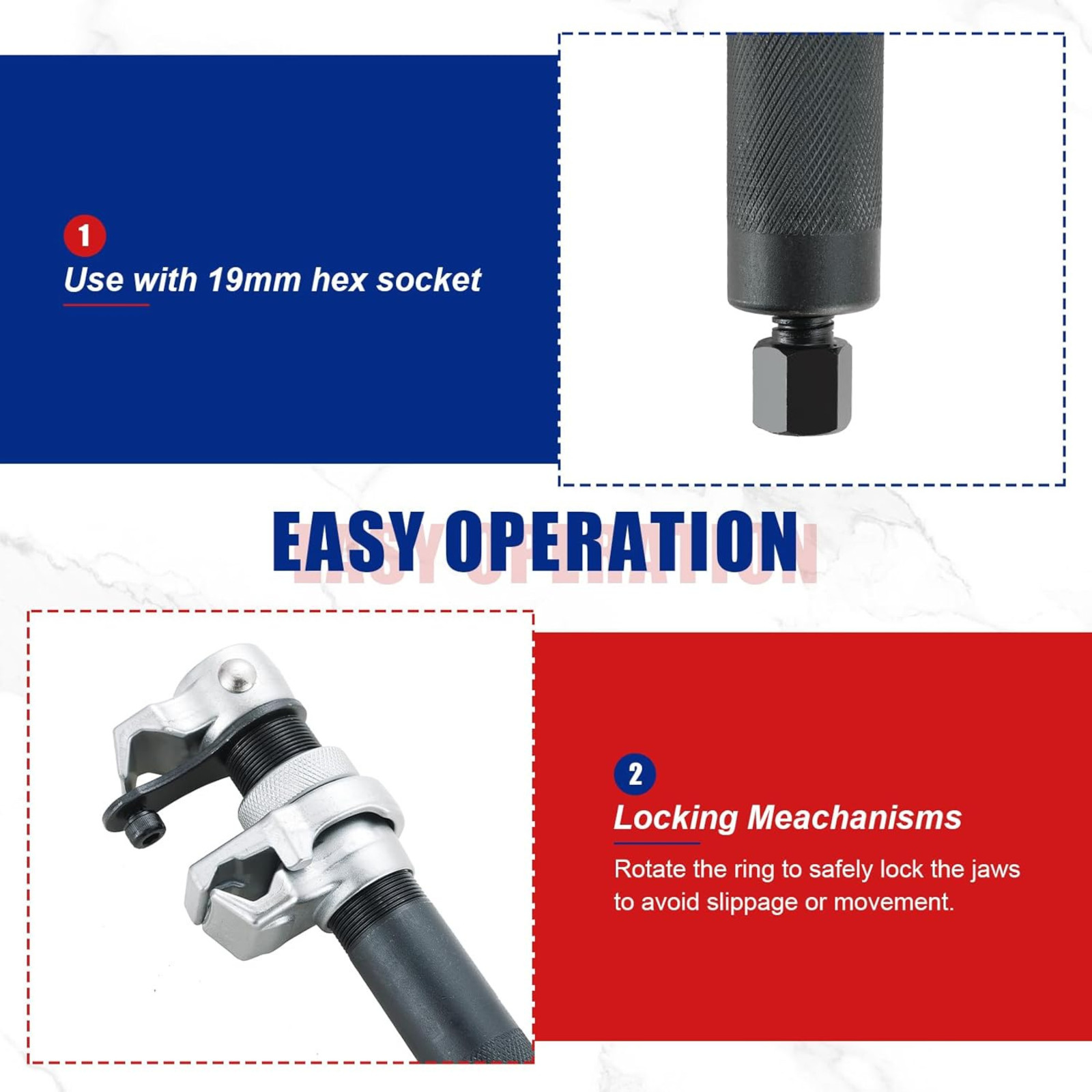 Coil Spring Compressor Tool, Heavy Duty Macpherson Strut Spring Compressor Tool,