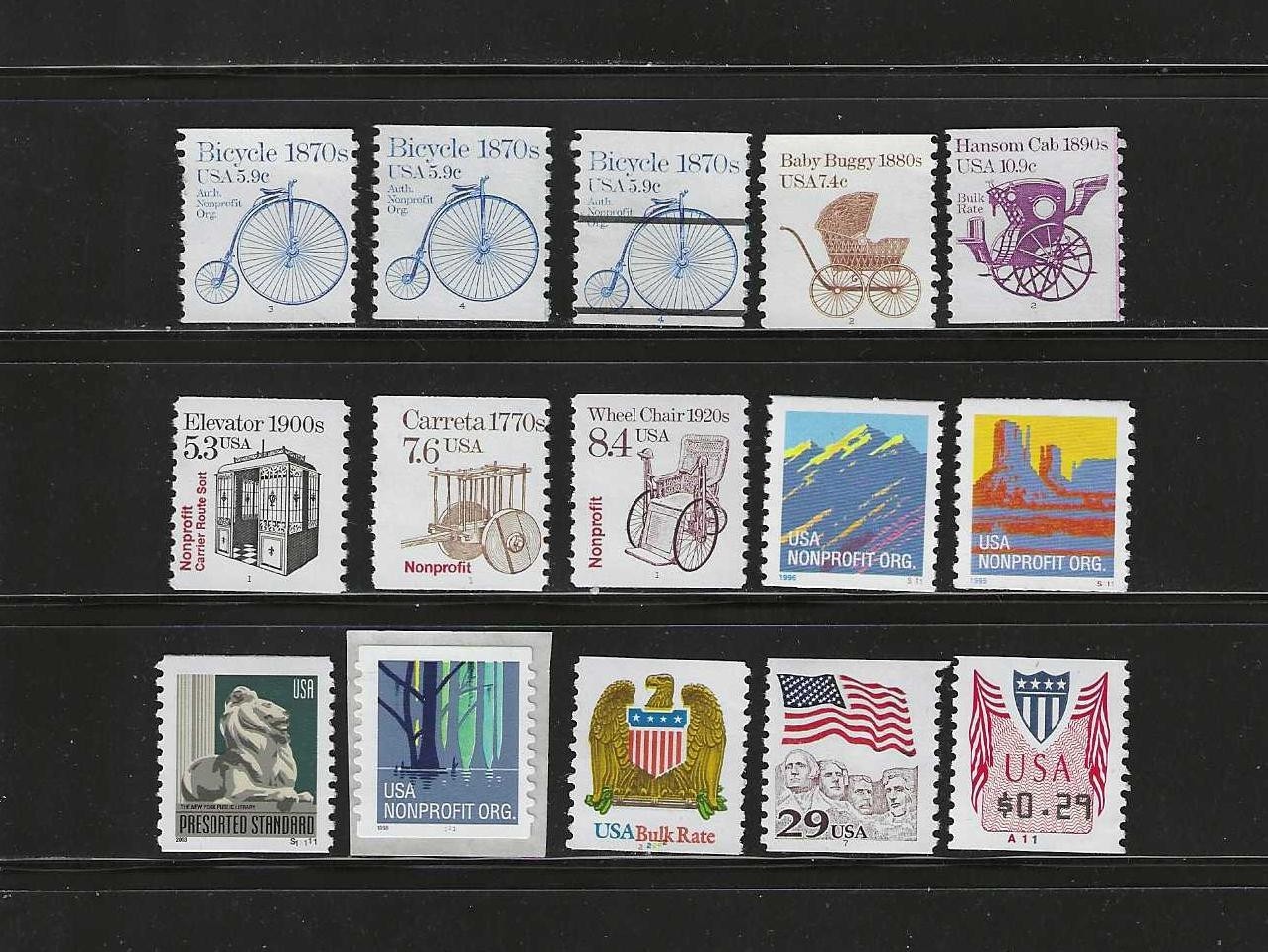 U.S. SCOTT  PNC-1   COIL SINGLES  MNH TAKE A LQQK !