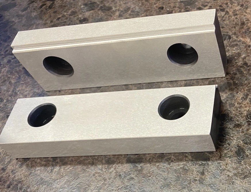 Kurt Vise 6” Step Jaws Harrdened And Ground Within .0002 Made In USA!!