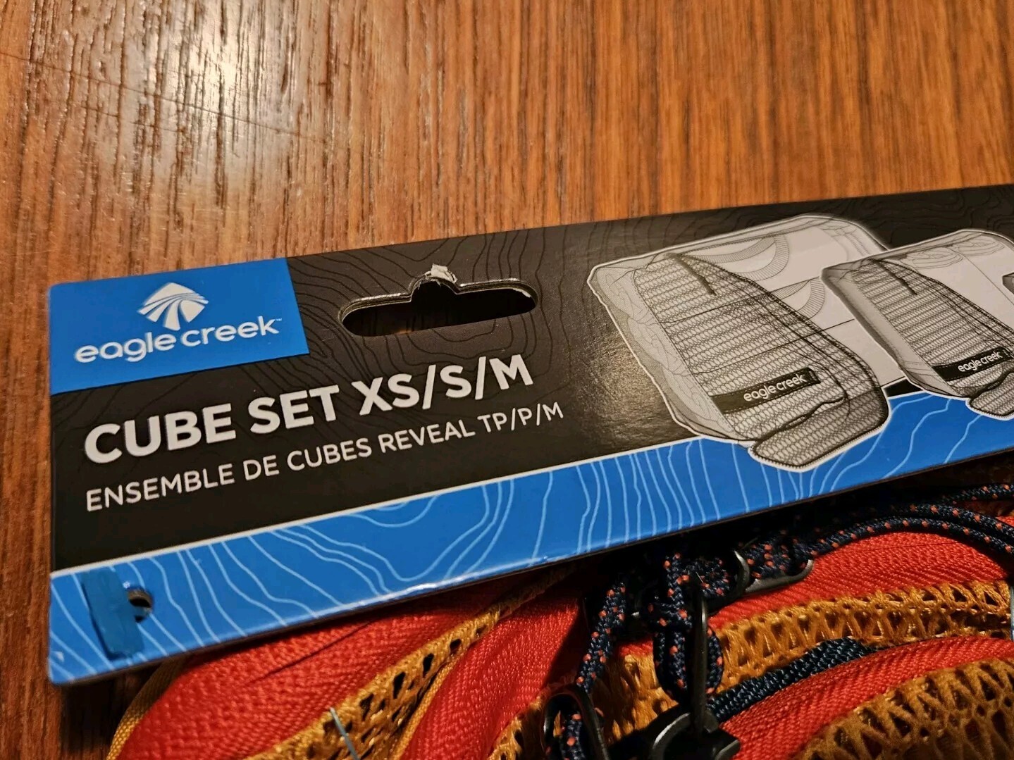 Eagle Creek Pack It Reveal 3 Piece Packing Cube Set XS, S, M NEW Sahara Mesh