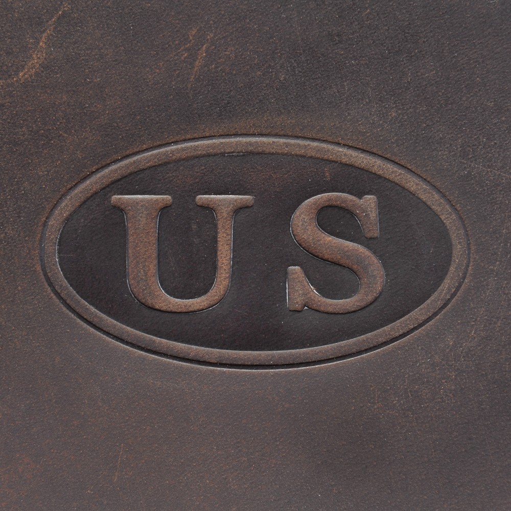 US WW2 Premium Leather Large Pistol Case