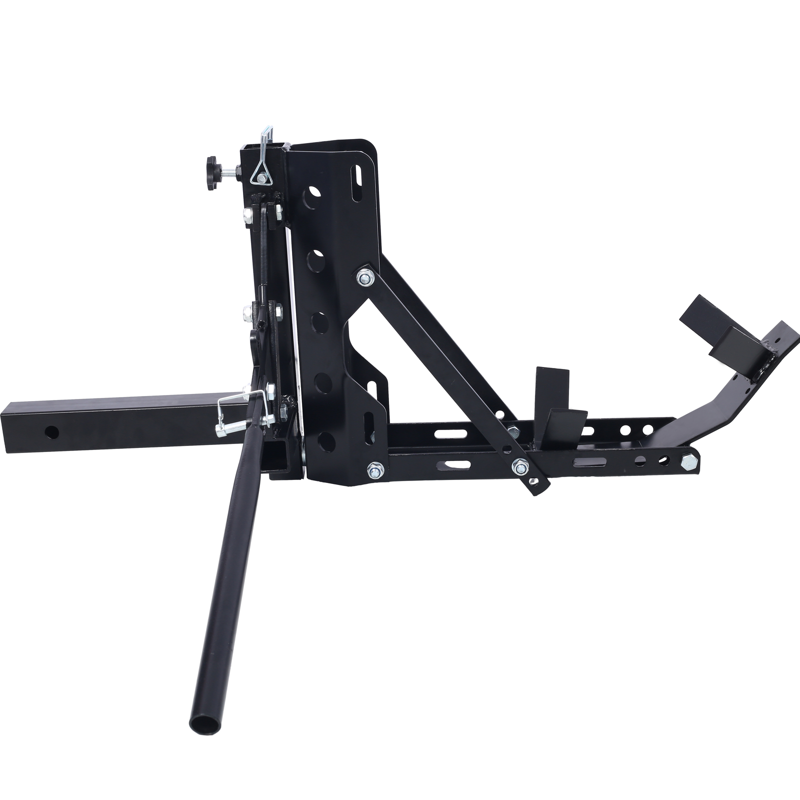 800LBS Motorcycle Trailer Hitch Scooter Hauler Mount Rack 2" Tow Carrier