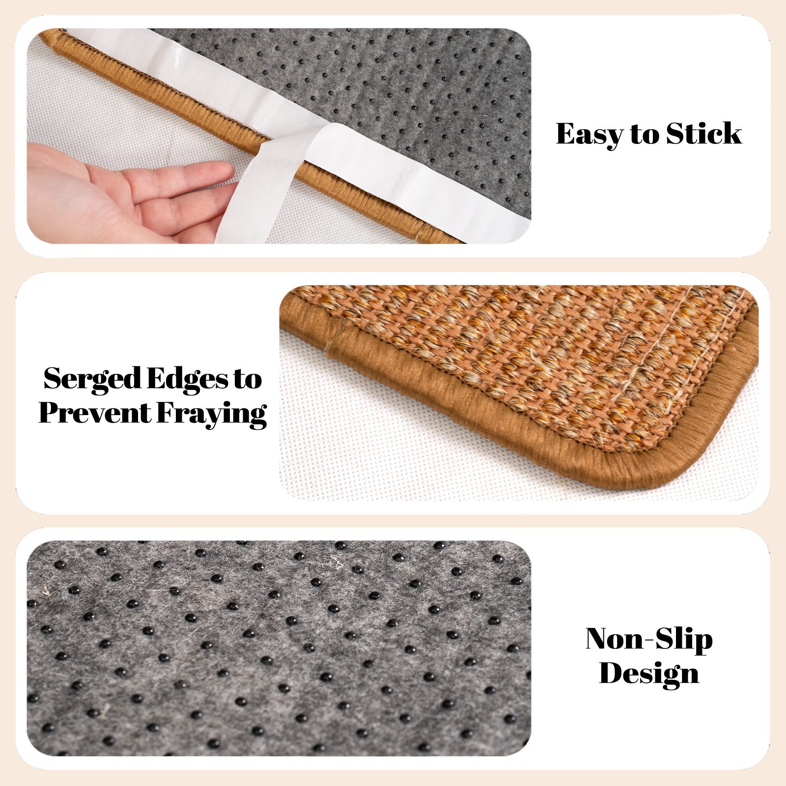 Cat Scratcher Mat, 23.6 X 15.7 Inch Sisal Cat Scratch Pad, Furniture Protection