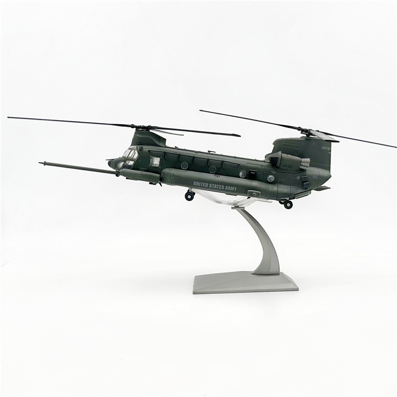 WLTK US Army CH-47G Chinook Military Transport Helicopter 1/72 Diecast Model