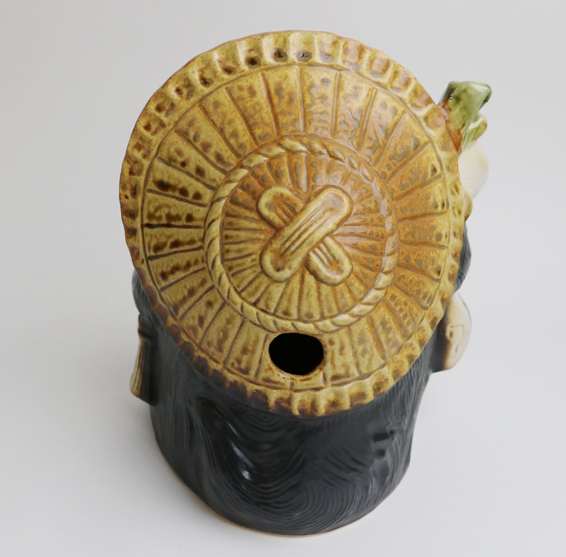 Shigaraki Ware Fukuwarai Tanuki No. 7 Ceramic Raccoon Figure