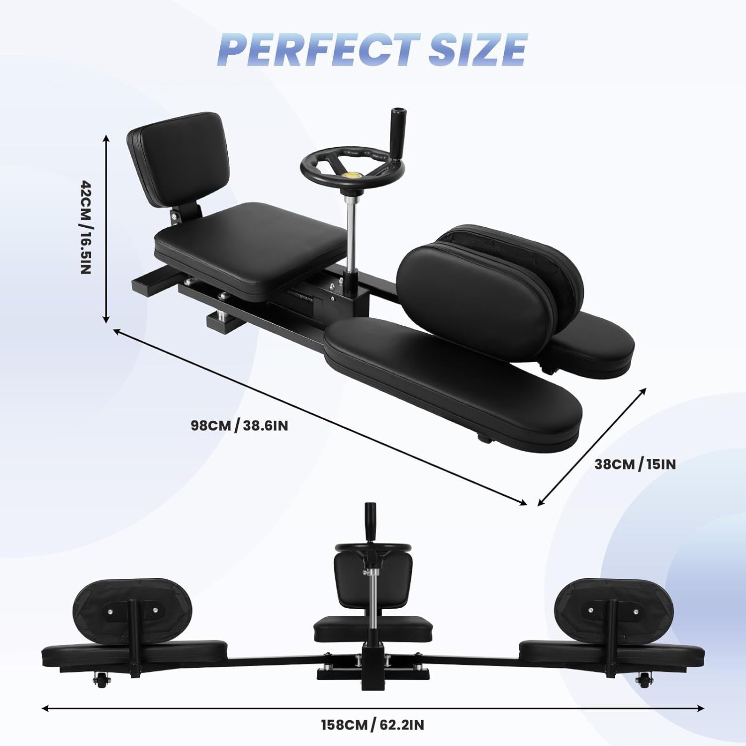 440LBS Split Machine 240° Split Stretcher for Physical Training Flexibility