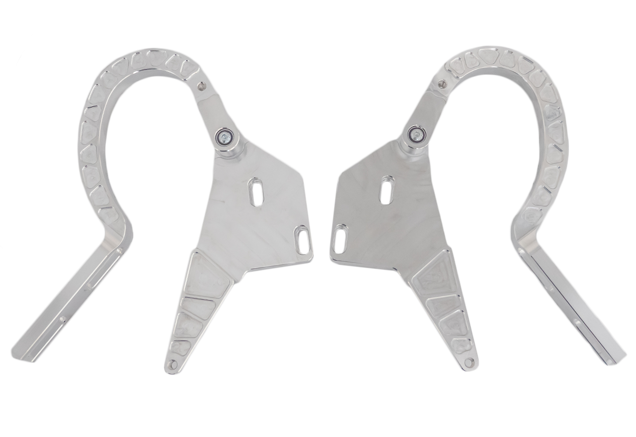 Chevy Nova Trunk Hinges 1968 - 1974 Billet Adjustable Aluminum Gas Struts USA