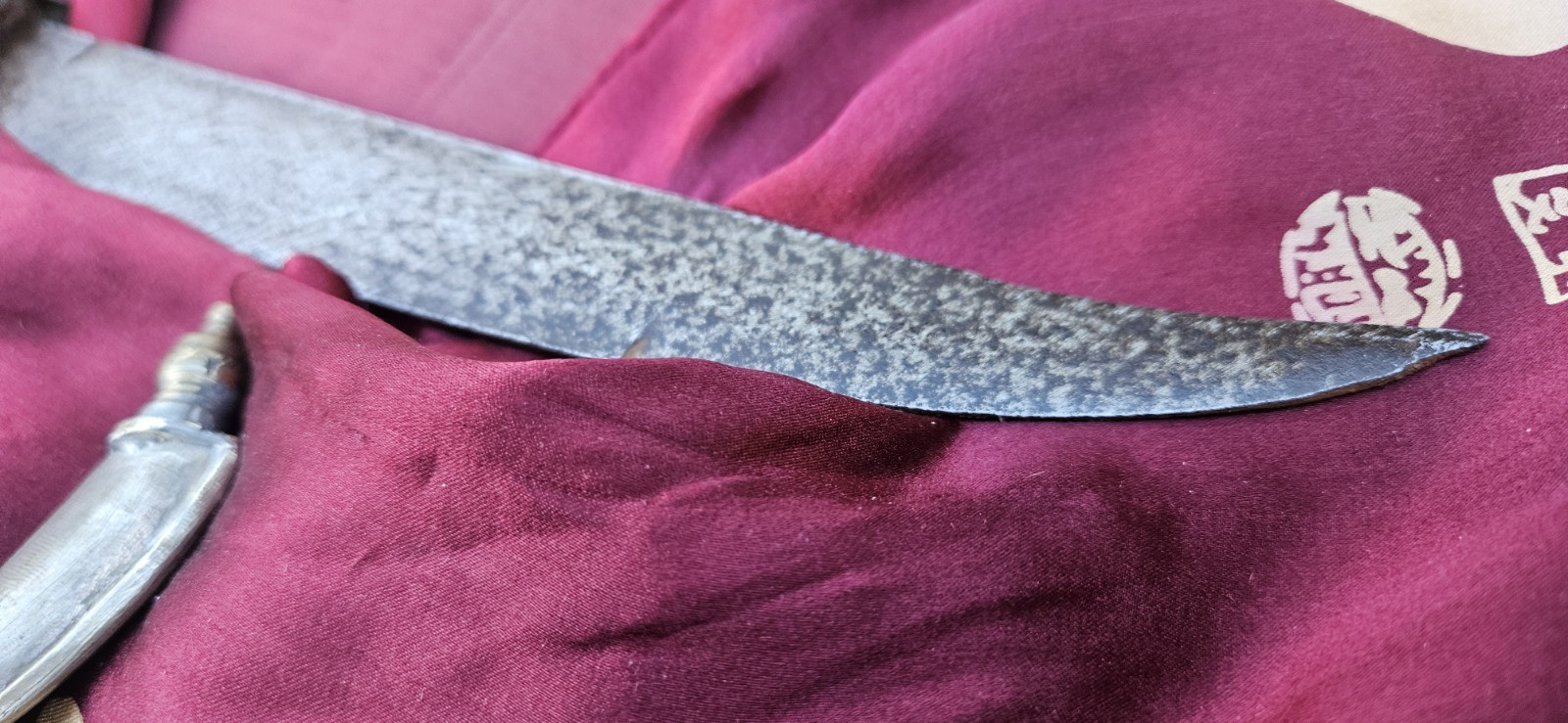 Moroccan Jambiya Dagger - Antique with Bone Hilt