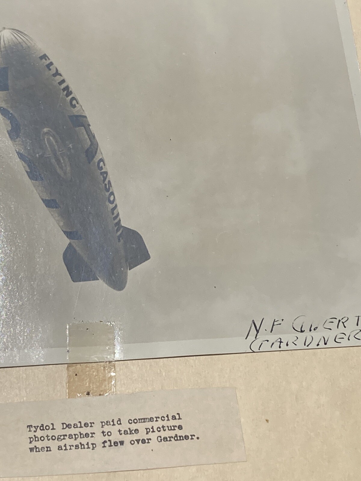 1940’s TYDOL Oil Airship Scrapbook From Oil Company *RARE*