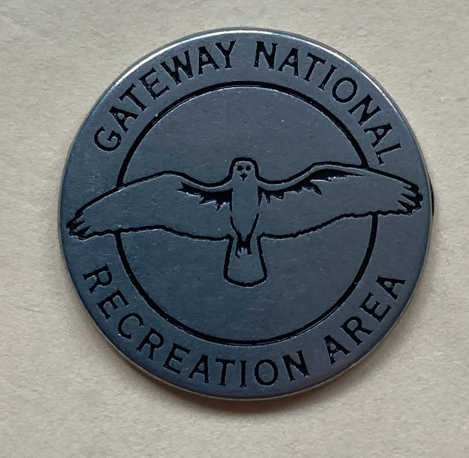 RARE SANDY HOOK LIGHTHOUSE GATEWAY NATIONAL PARK Medallion JERSEY SHORE VACATION