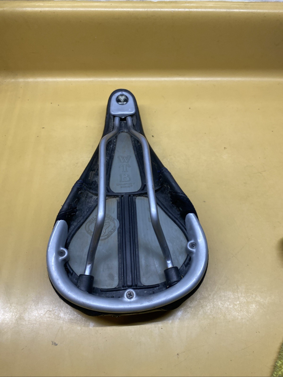 Black WTB Speed V 260mm x 140mm Steel Rail Saddle