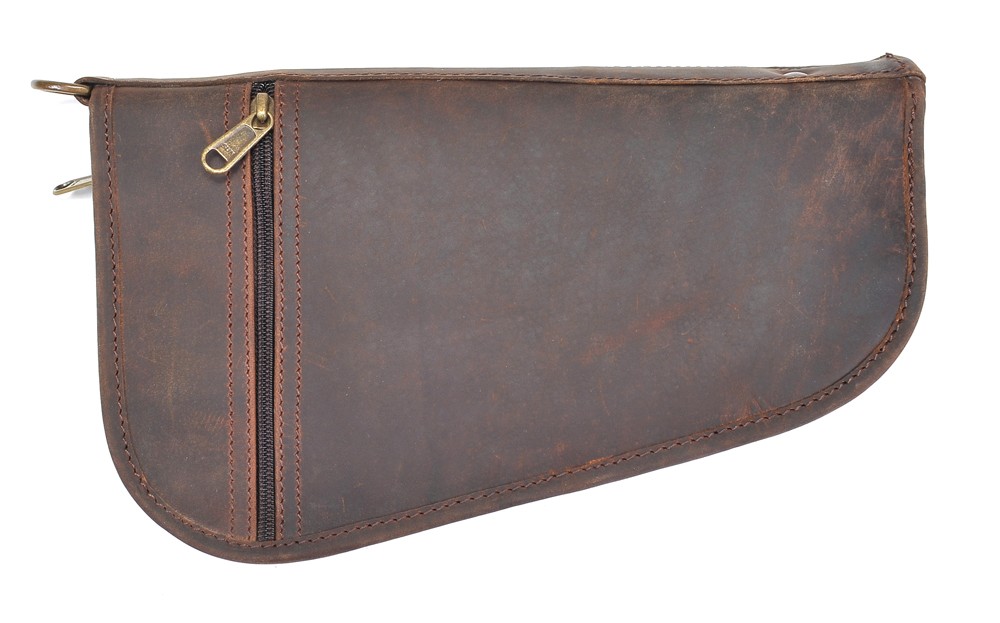 US WW2 Premium Leather Large Pistol Case