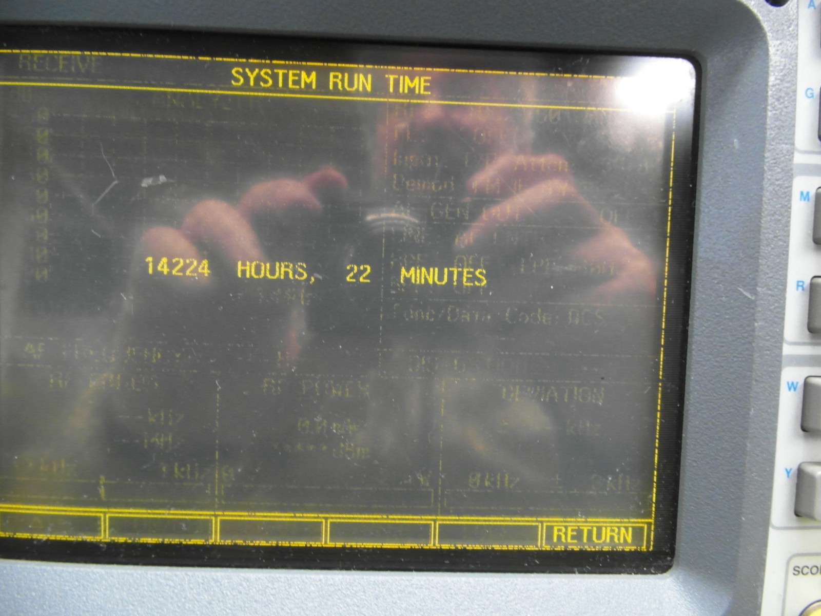 Aeroflex IFR COM-120A Communication Service Monitor CALIBRATED LOADED READ