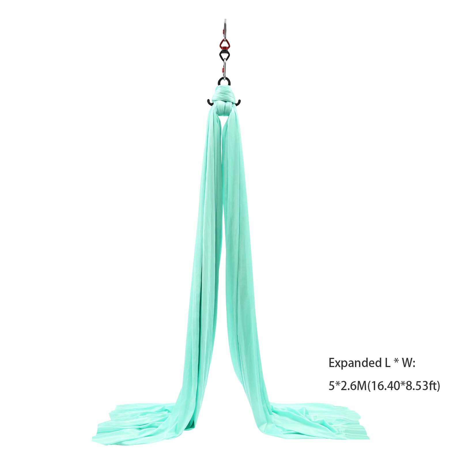 Aerial Yoga Practice Polyester Strap Equipment Yoga Hammock Practice Kit 200kg