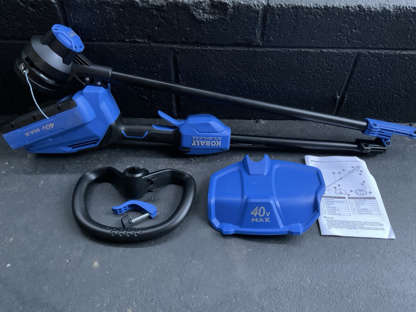 Kobalt 40-volt Max 15-in String Trimmer 3809908 Tool Only