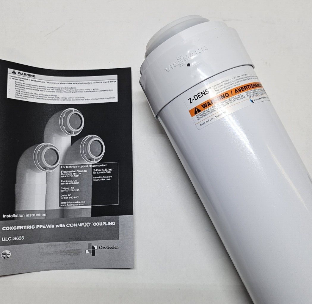 Viessmann 7664 140 Flue Straight Pipe 60/100