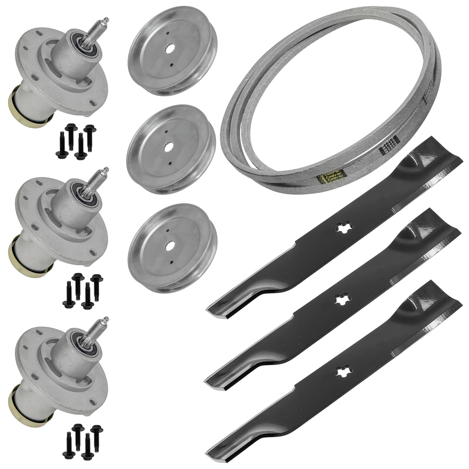 Spindle Belt Blade Pulley for Husqvarna Z248F 539112170 539113425 539109243